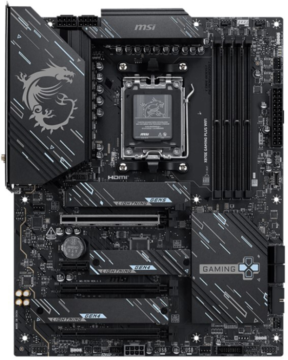 Материнская плата ATX MSI X870E GAMING PLUS WIFI
