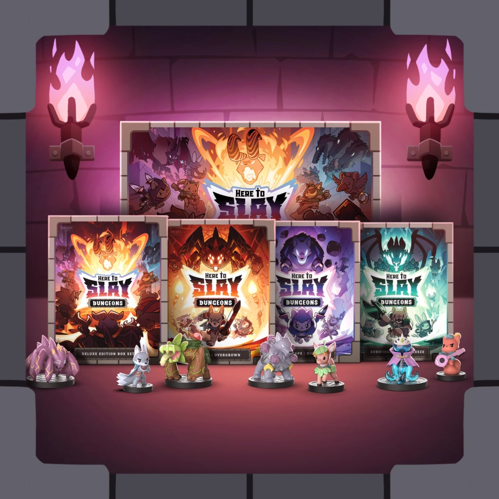 Here to Slay DUNGEONS - настольная игра