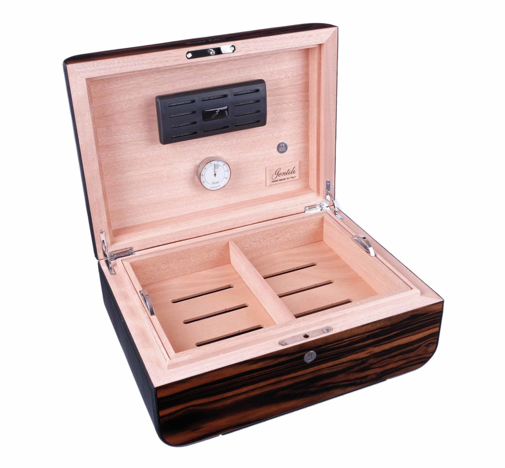 Хьюмидор Gentili на 75 сигар Limited Edition SV75-LE-Black