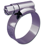 Хомут червячный D=032-50 мм W=11.7 мм (сталь W1)