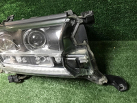 Битая Фара правая Land Cruiser 200 15-21 LED Black