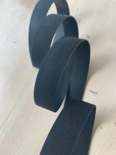 Контактная лента липучка черная, крючки