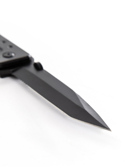 Нож туристический складной XW50 цвет black черный