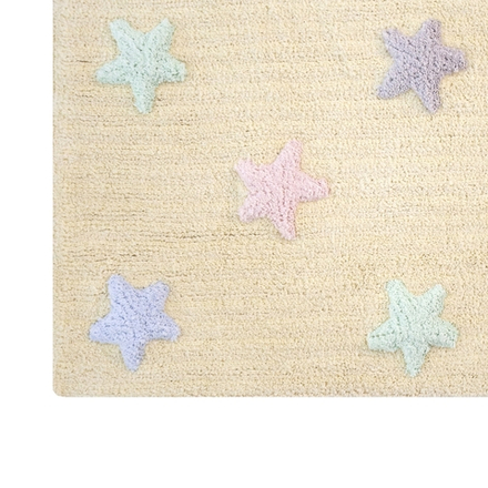 Ковер Lorena Canals Tricolor Stars Vanilla (120 x 160 см)