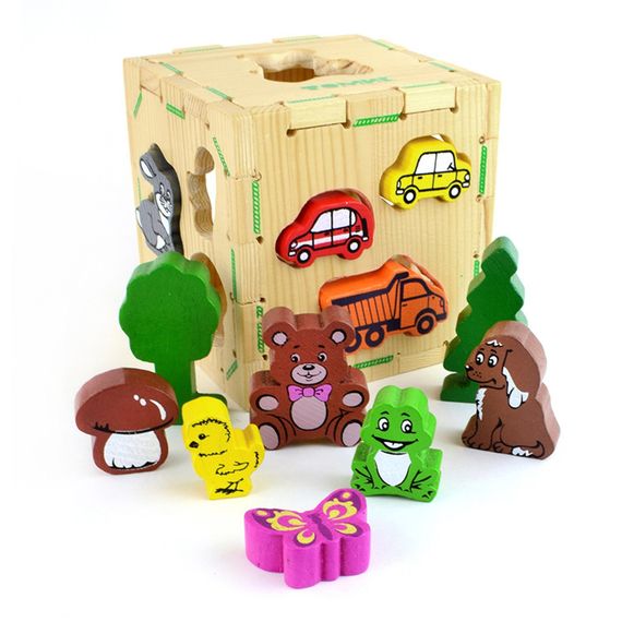 Сортер &quot;Веселые фигурки&quot; 13 дет.