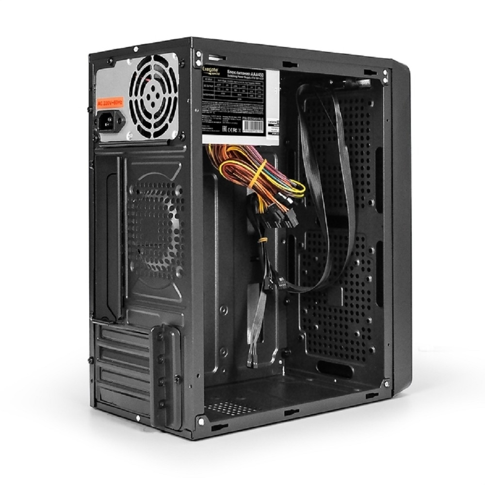 Exegate EX277799RUS Корпус Minitower BAA-103 Black, mATX, , 2*USB, Audio