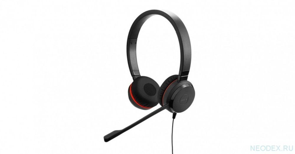 Jabra Evolve 30 II HS Stereo гарнитура с разъемом 3.5мм ( 14401-21 )