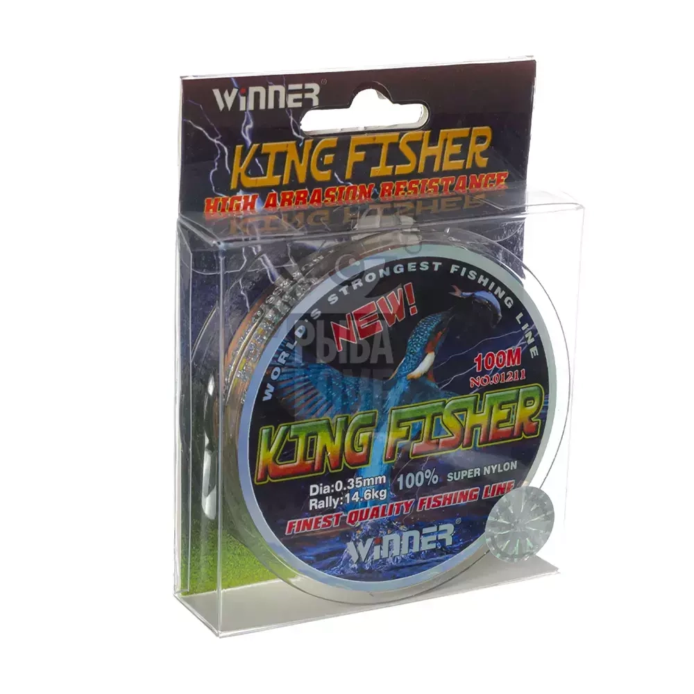 Леска Winner Kingfisher Power 100м Кингфишер