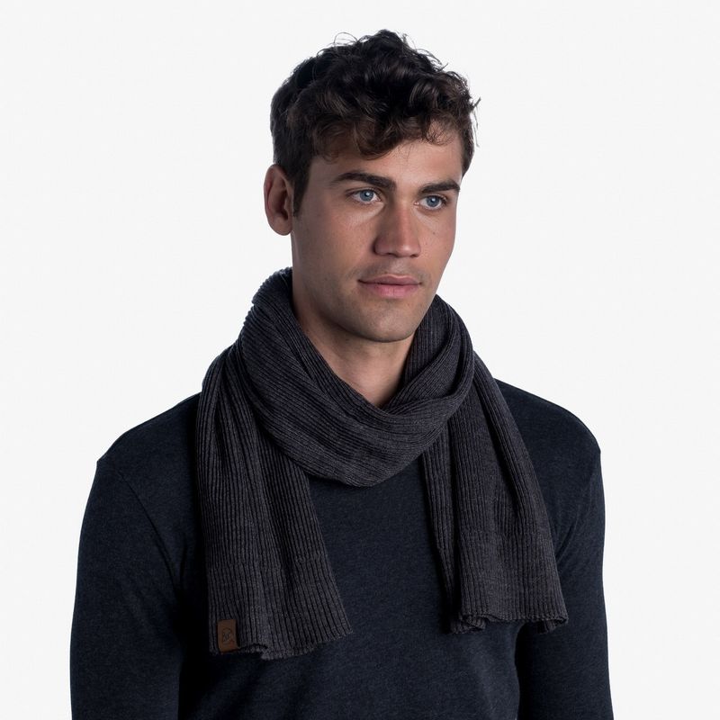 Шарф вязаный Buff Knitted Collar Francis Graphite Фото 4