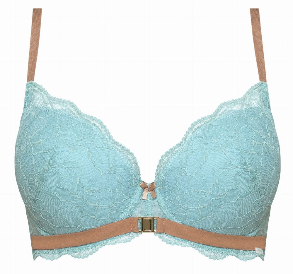 Пуш-ап бюстгальтер Heladia (Размер: 85C) (Цвет: аквамариновый)