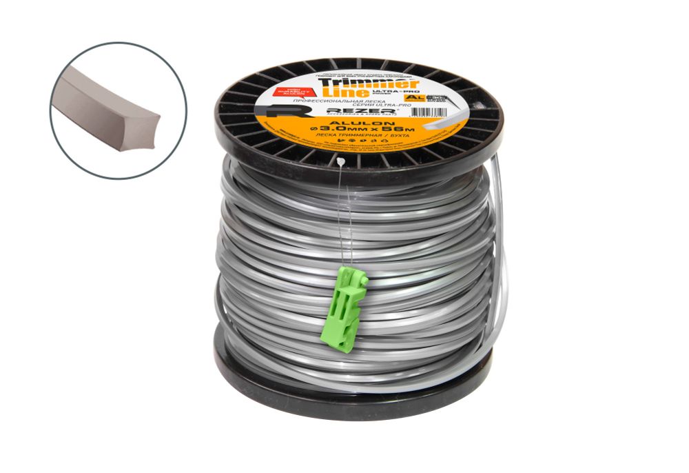 Леска Ultra-pro ALULON 3.0мм 56м квадр. Rezer