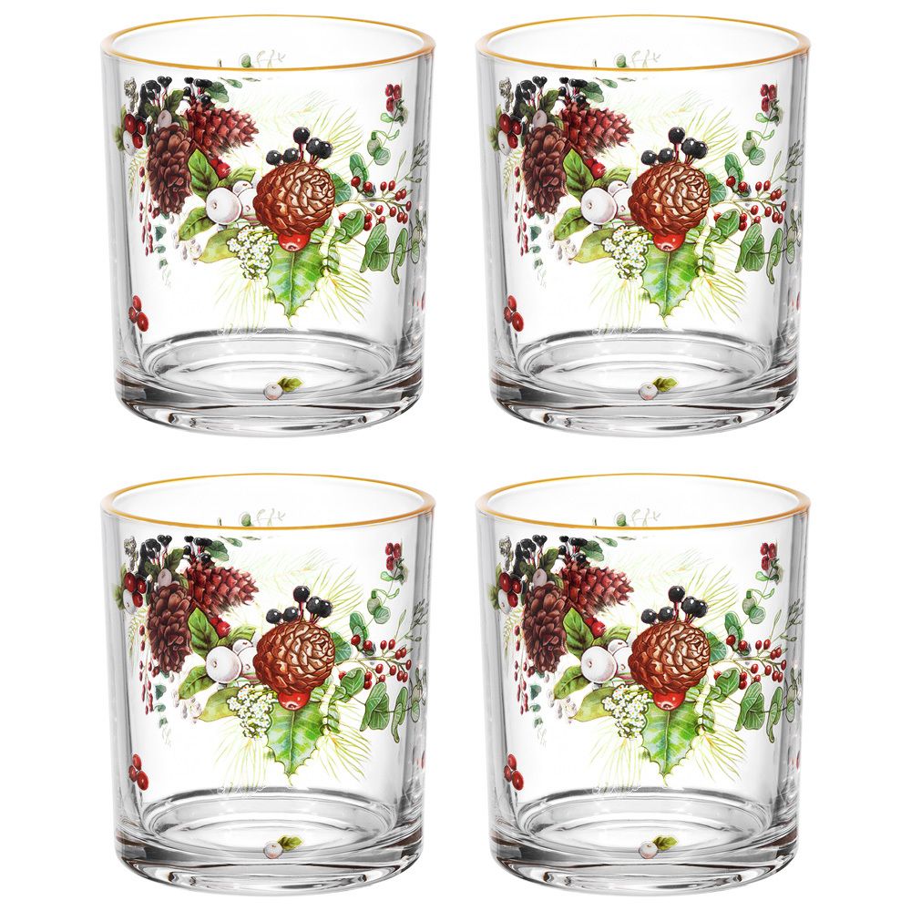 НАБОР СТАКАНОВ ИЗ 4-Х ШТ. "CELEBRATION" 320 МЛ