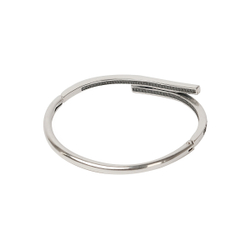 "Цейтнот"  браслет в серебряном покрытии из коллекции "Белый ферзь" от Jenavi