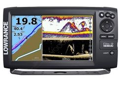 Картплоттер-эхолот Lowrance Elite-9 CHIRP (83/200+455/800kHz)