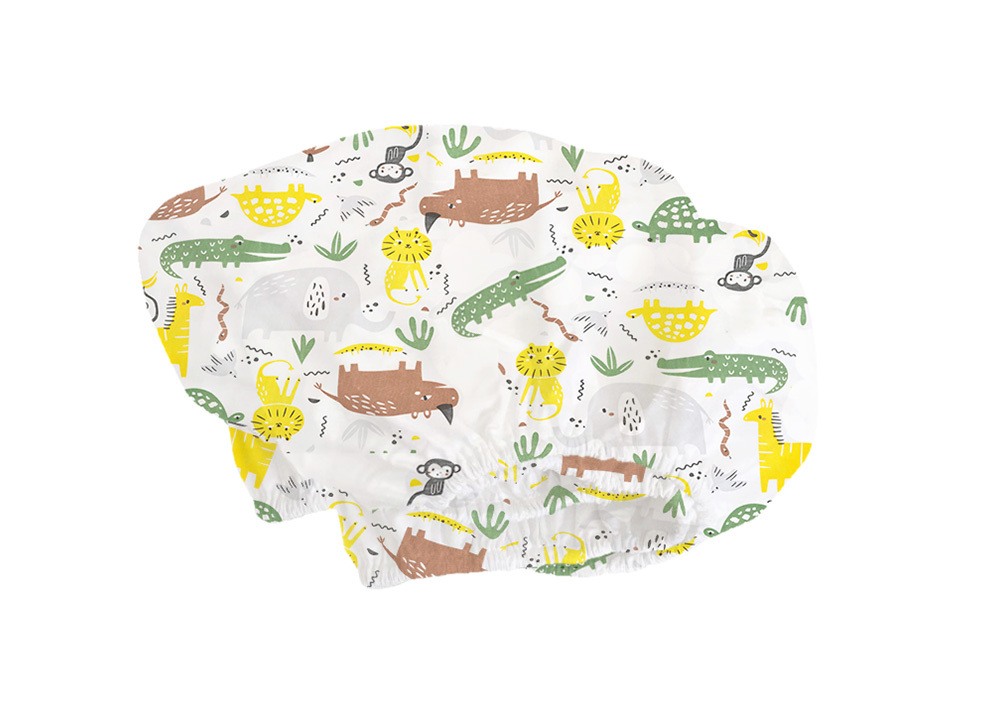 Простынь для кроватки Elegance (солнечная африка, трикотаж)