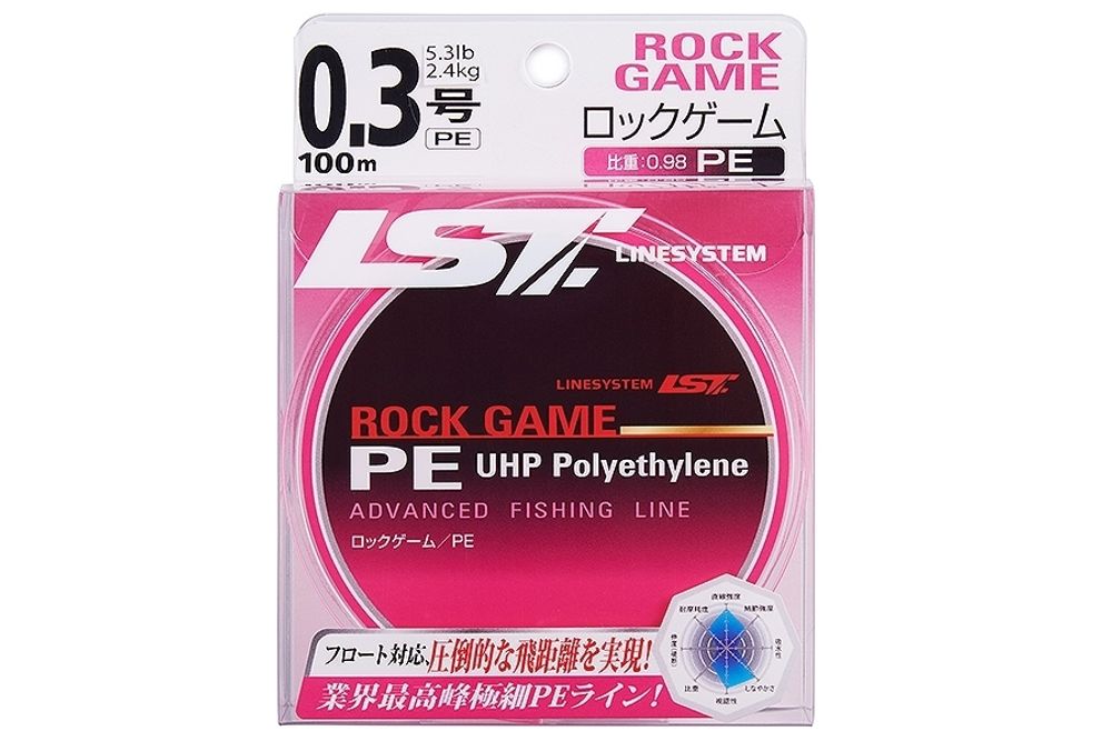 Шнур LINESYSTEM Rock Game PE 100m #0.4 pink