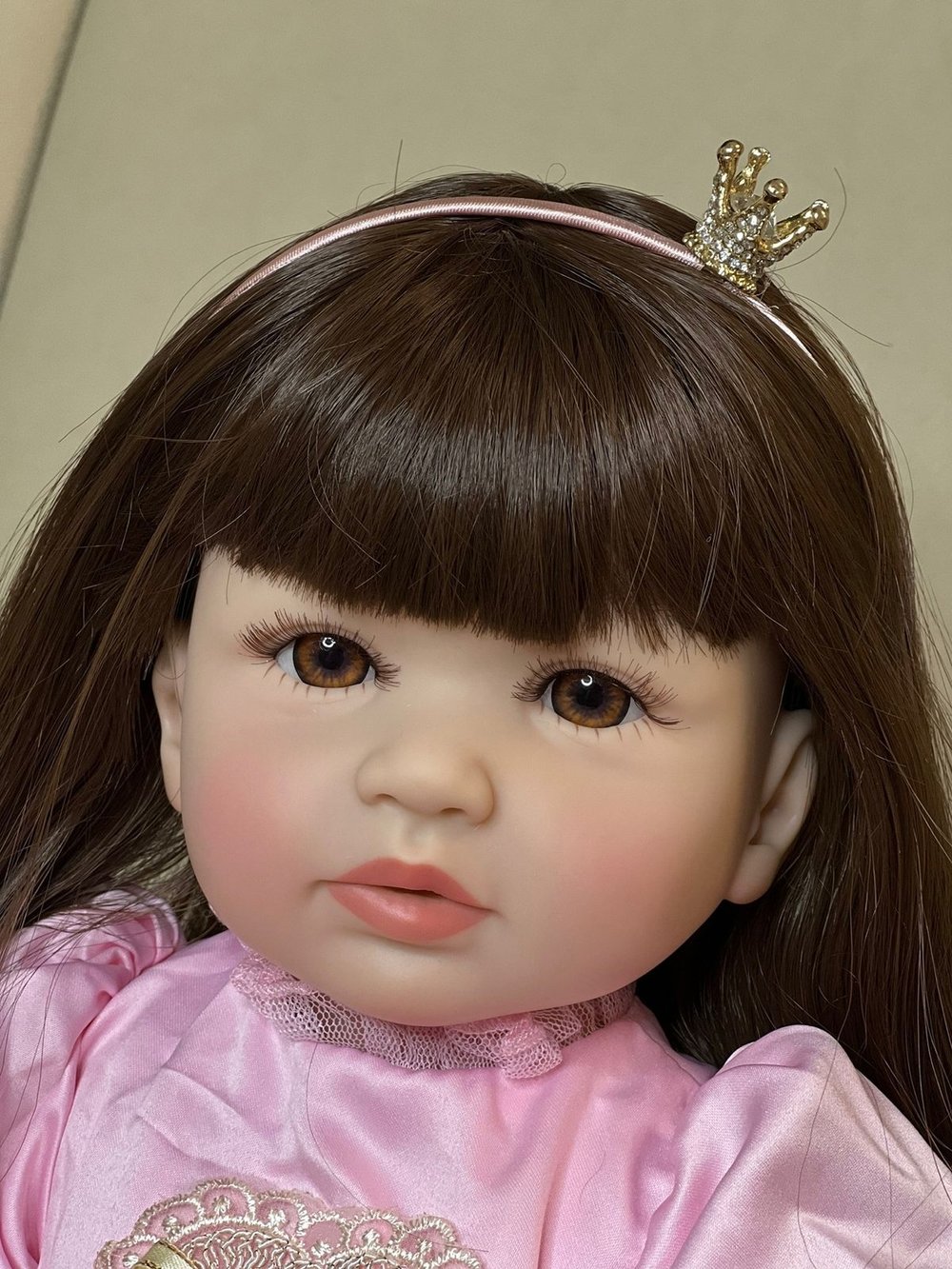 Кукла Реборн виниловая 55см в пакете (FA-272)