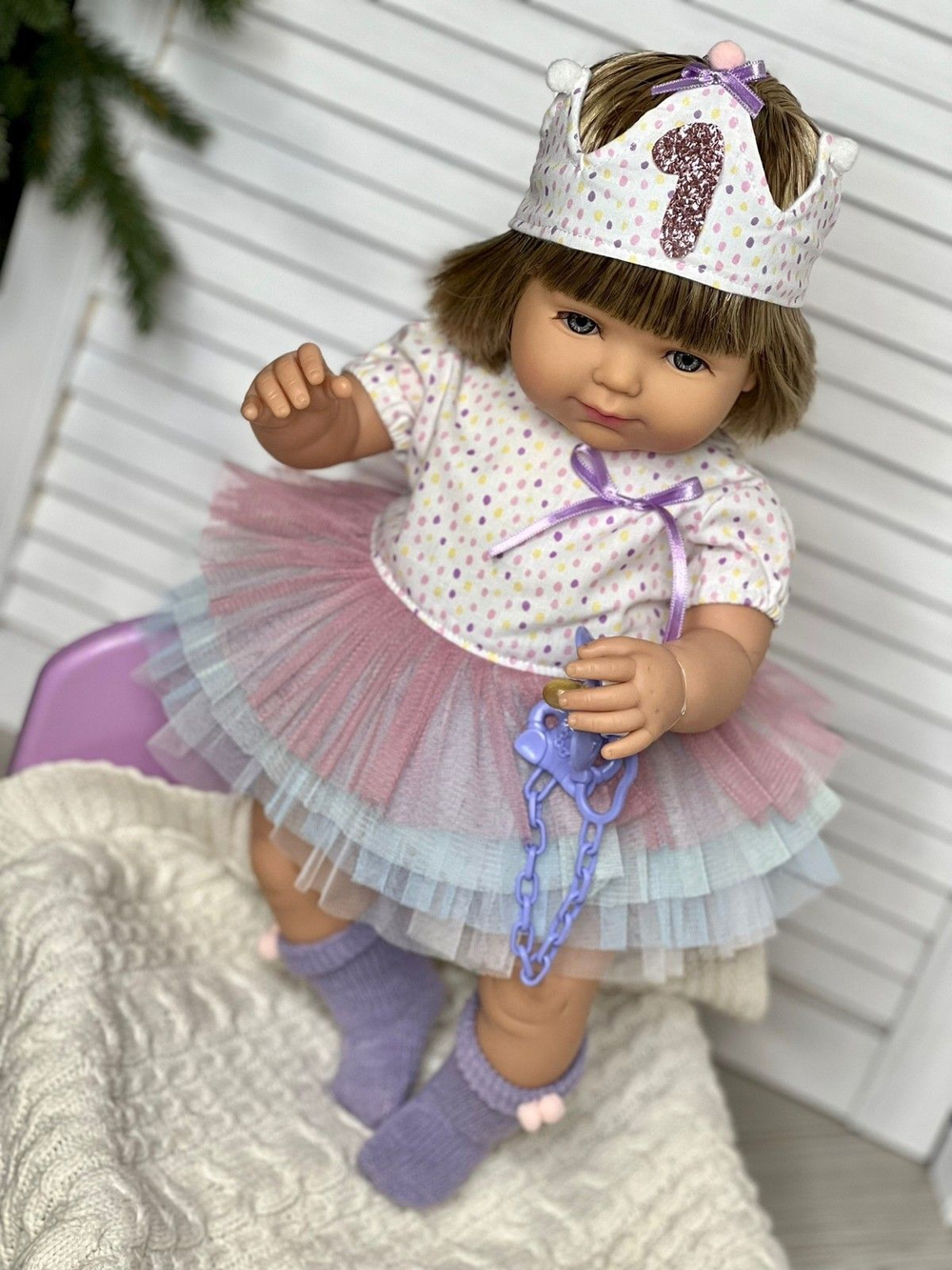 Кукла BERJUAN мягконабивная 50см Baby Sweet (1224)