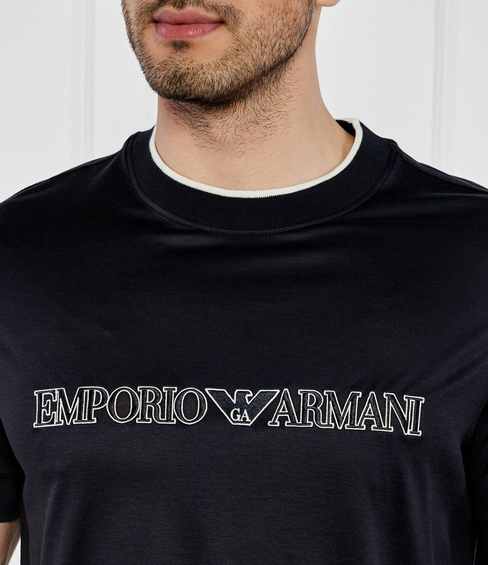 Футболка Emporio Armani - темно-синий(3D1TD4 1JUVZ)