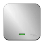 BLANCA О/У 1-клавишный ВЫКЛЮЧАТЕЛЬ (сх.1) с подсветкой, ИЗОЛ.ПЛ., 10А, 250В, АЛЮМИНИЙ