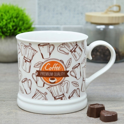 Бульонница 640мл микс, 8577