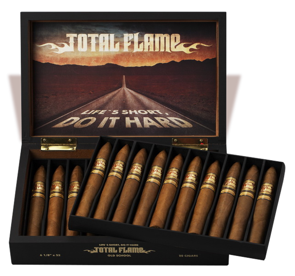 Total Flame Dark Line Old school