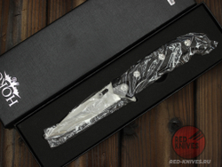 Складной нож НОКС "Геккон" 340-100406 c клинком из стали D2, рукоять G10