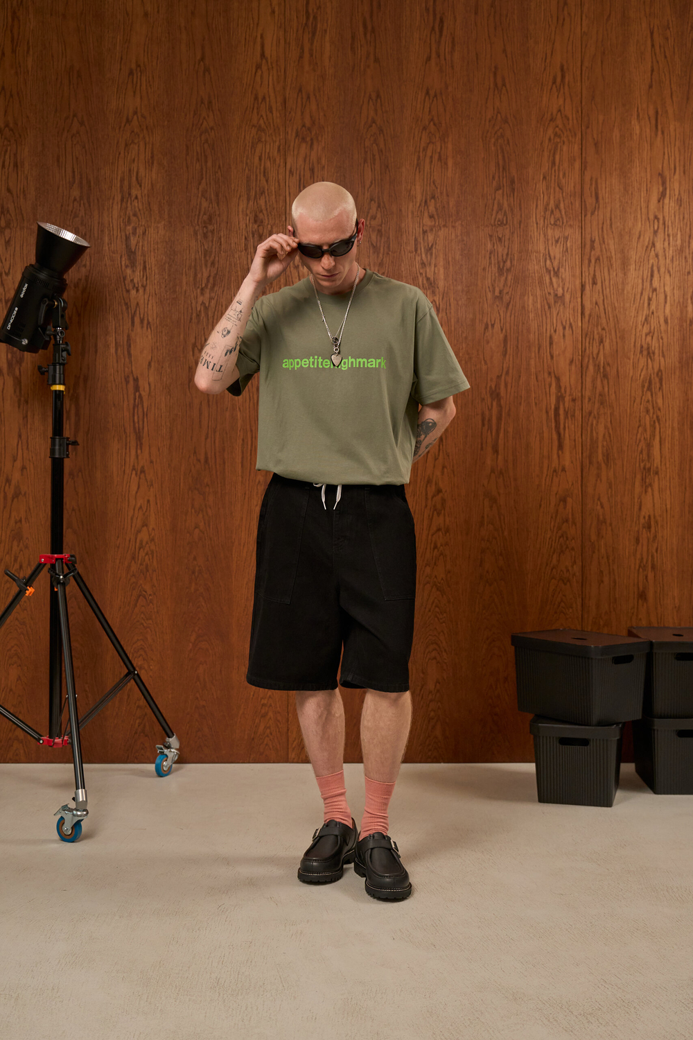 Футболка Appetite Loose Fit "Green"