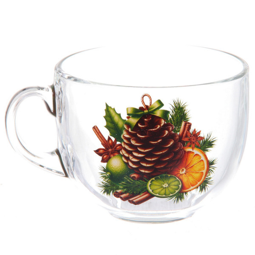 Кружка 500мл «Зимняя фантазия» 6 видов