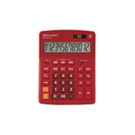 Калькулятор BRAUBERG EXTRA 12р /2 памяти/ (155*206) бордовый, 12-WR 250484
