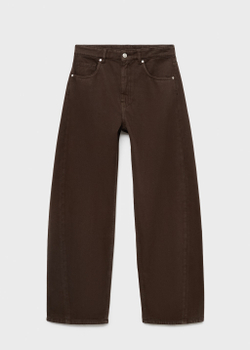 Джинсы barrel со средней посадкой