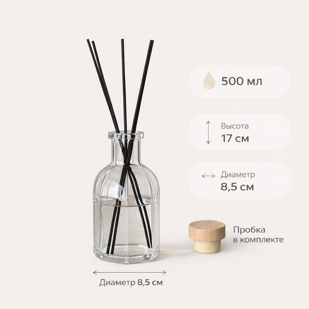Флакон для ароматического диффузора 500 мл