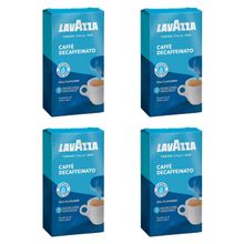 Кофе молотый Lavazza Caffe Decaffeinato 250 г 4 шт