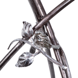 Столик декоративный Зарнички Санфлауэр Айс Античное серебро