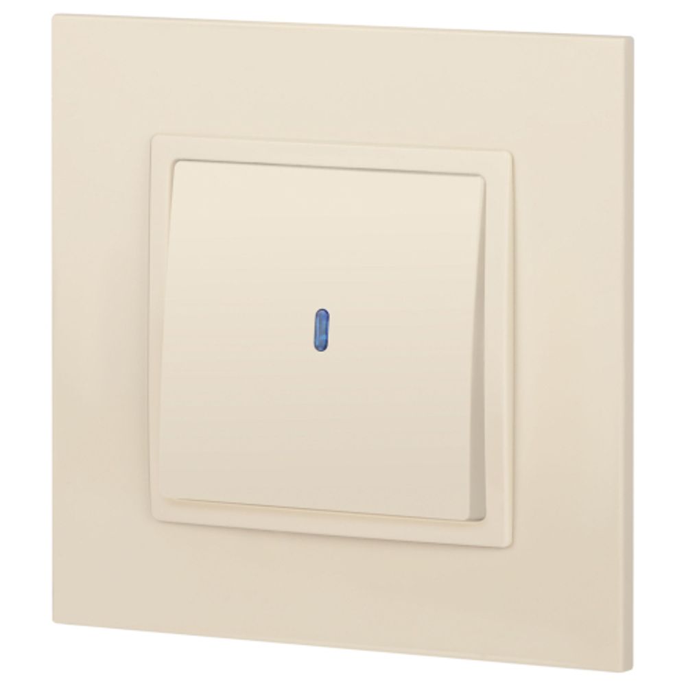 14-1102-02 ЭРА Выключатель с подсветкой, 10АХ-250В, IP20, Эра Elegance, сл.кость