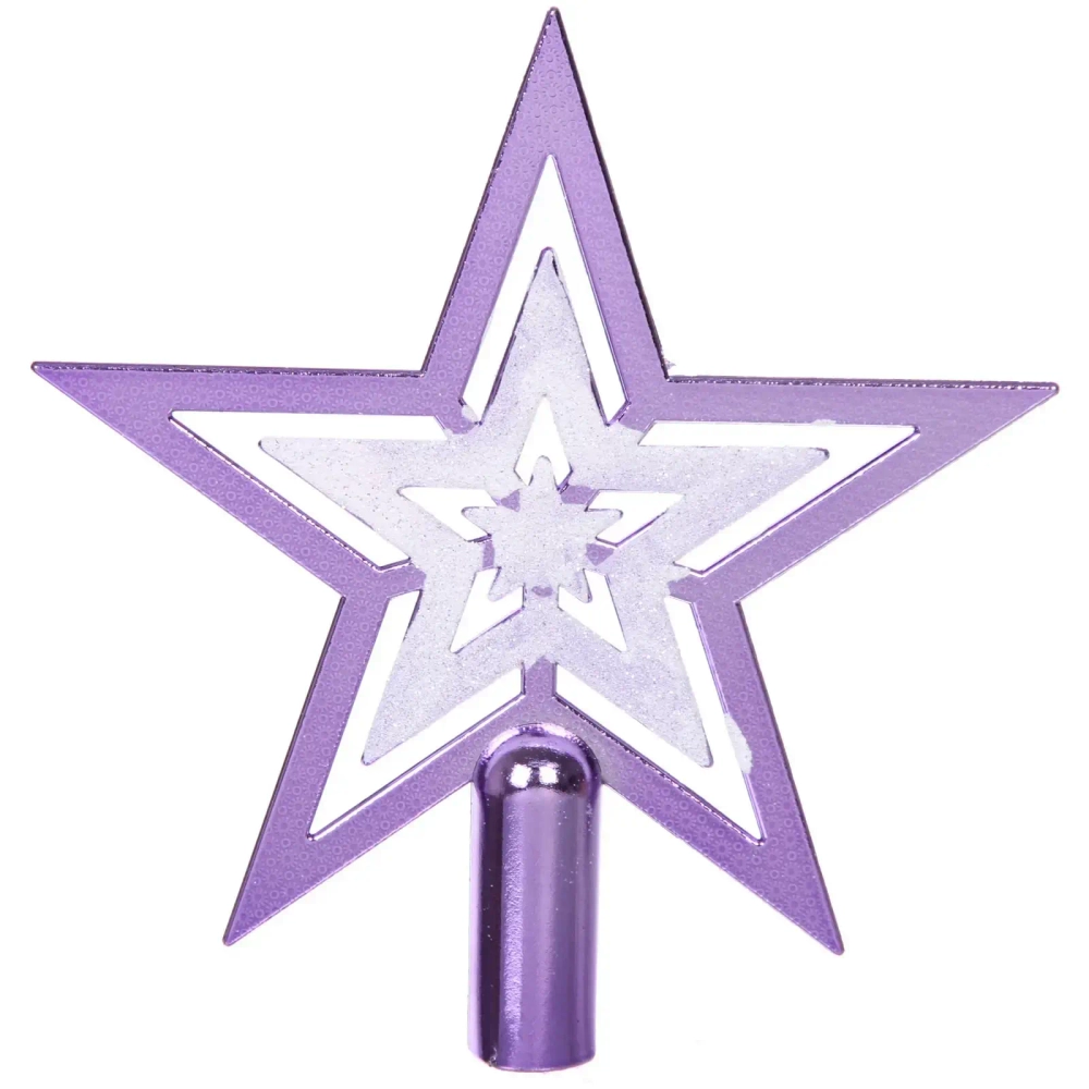 Набор ёлочных украшений «Сказочная зима» 45 предметов, Рубин/Розовый/Лаванда