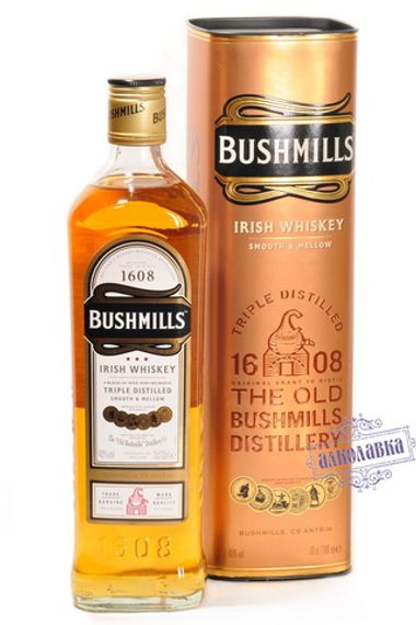 Виски Бушмиллс Оригинальный п/у 0,7л 40%