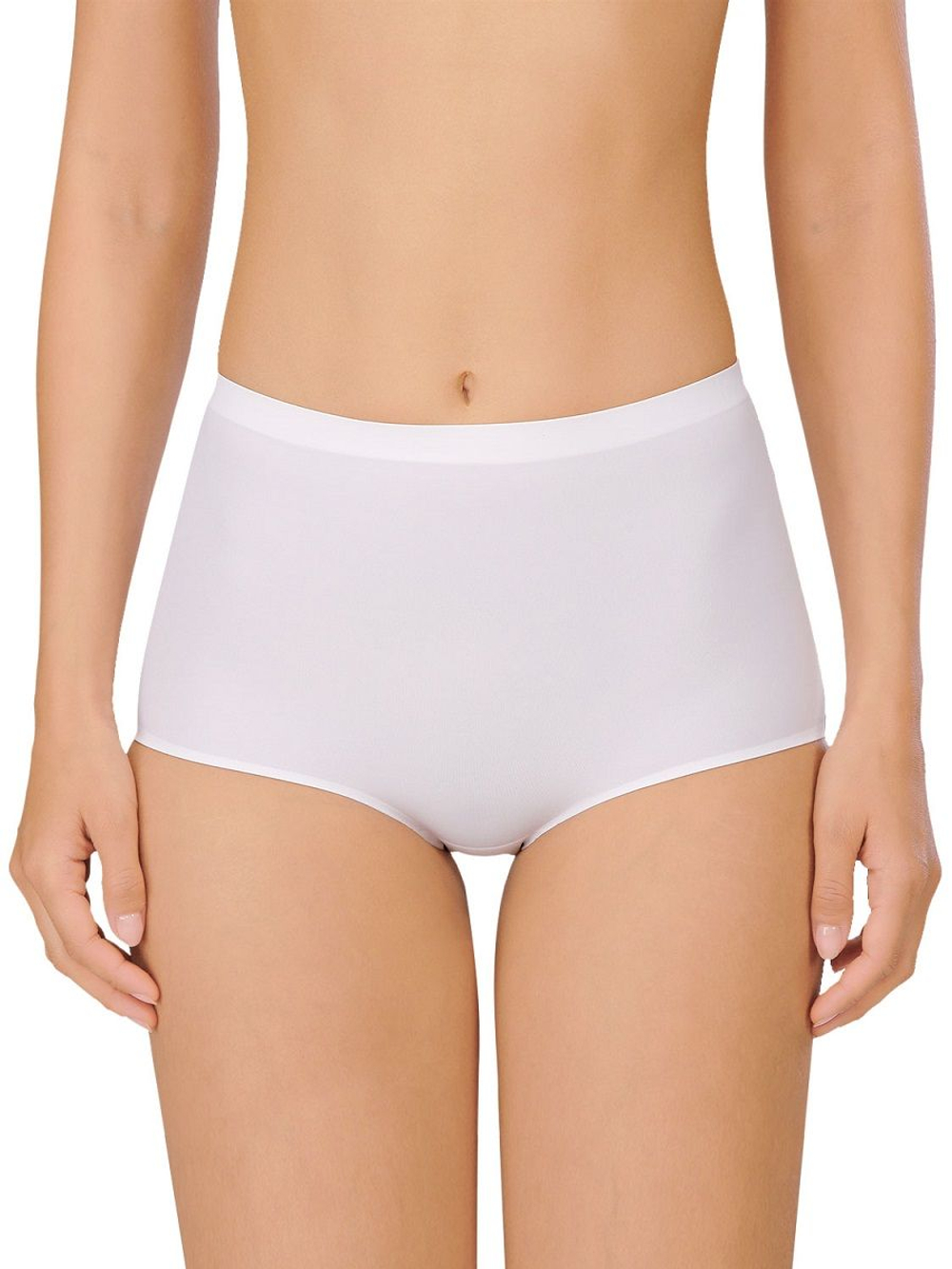 Набор из 2 трусов-макси из гладкого микроволокна (Размер: M) (Цвет: бежевый)