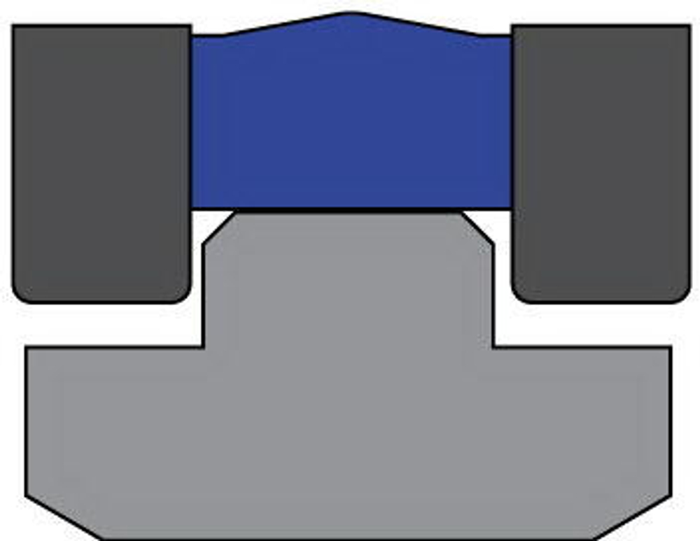 A106 150-127 Поршневое уплотнение 150-127-16/11,5