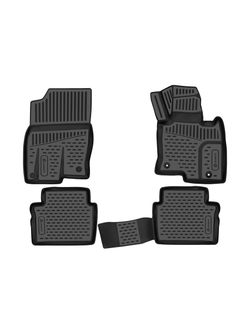 Коврики в салон для MAZDA CX-5, 2012-2016; 2017-, правый руль внедорожник, Австралия, 4шт. (полиуретан) ELEMENT3DAN0252210K