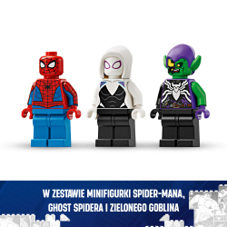 OUTLET LEGO Marvel Super Heroes - Гоночный автомобиль Спайдер-Мэна и Зеленого Гоблина 76279