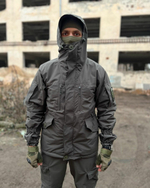 Костюм горка 6  флис осень  зима / темная олива /