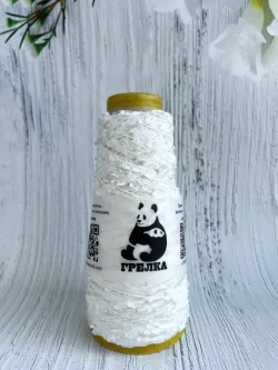 Пряжа для вязания травка пушистая реснички