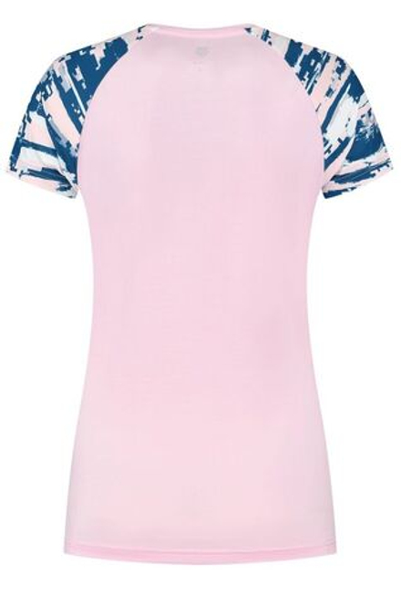 Женская теннисная футболка K-Swiss Tac Hypercourt Round Neck Top Melange - разноцветный