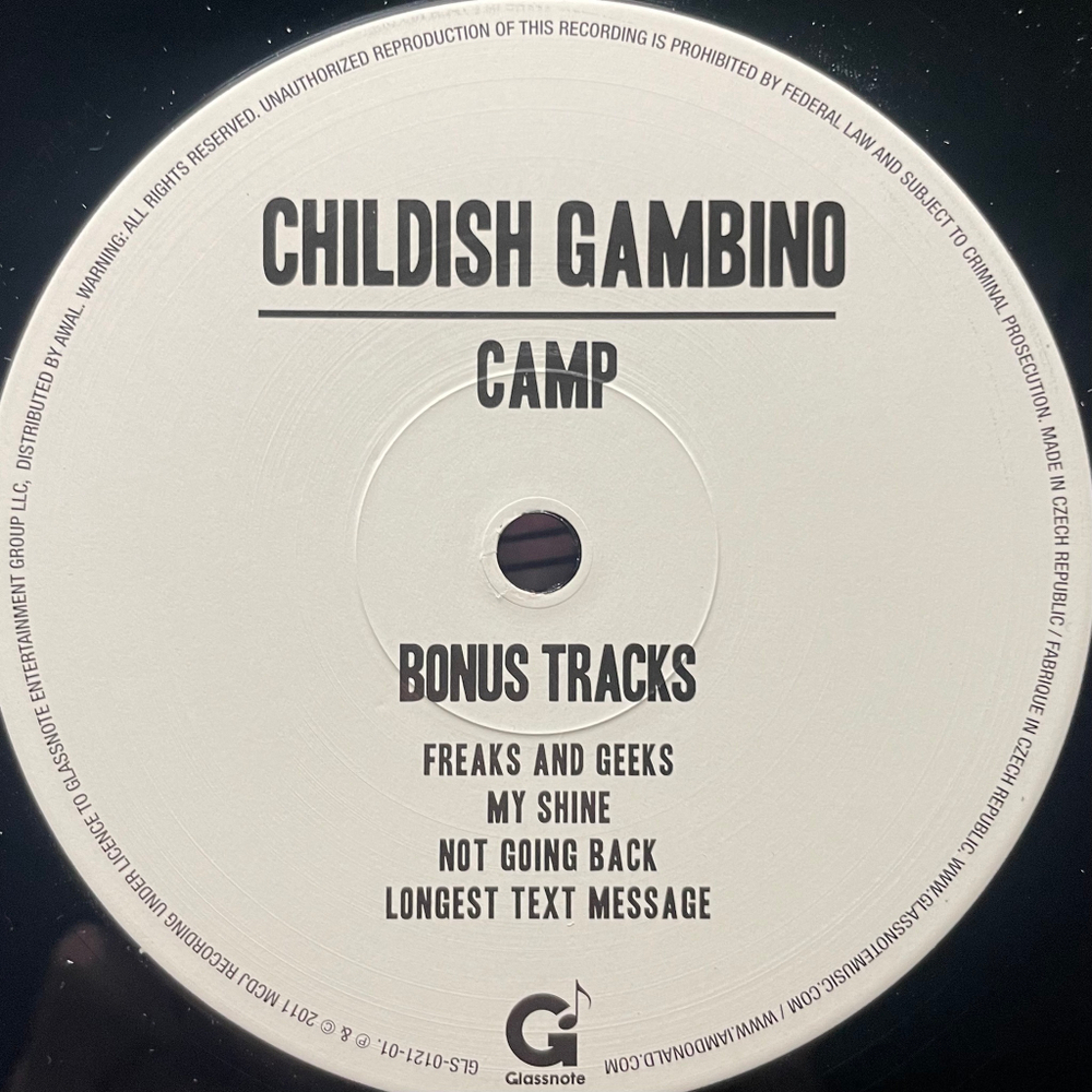 Childish Gambino ‎– Camp 2LP (Чехия)