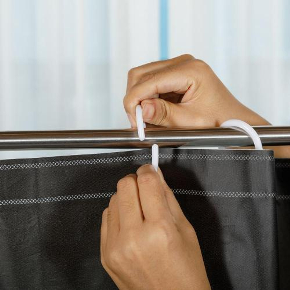 Штора для ванной 180*180см ПЭВА, BZ-HX813B