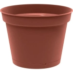 Горшок для цветов Mint D240мм, 5л с поддоном (терракотовый)