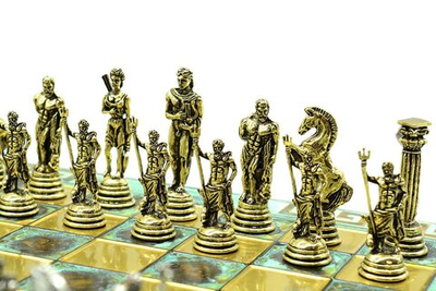 Шахматы подарочные "Посейдон" 320*320 мм. Marinakis