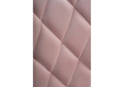 Полубарный стул Баодин К Б/К розовый / черный