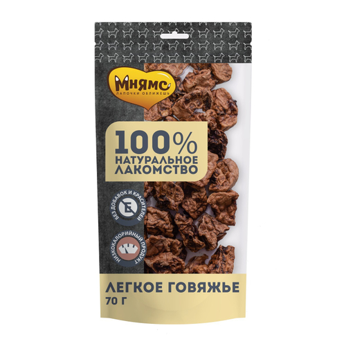 Лакомство для собак Мнямс Говяжье легкое, 70 г